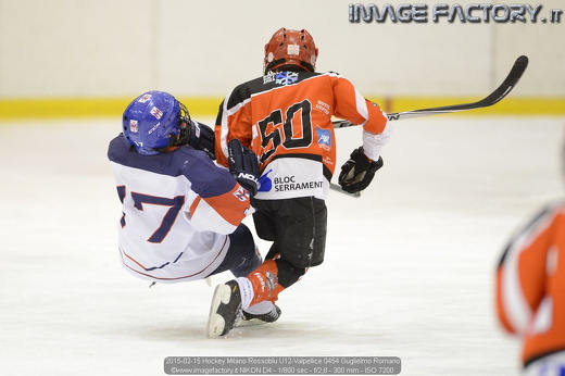2015-02-15 Hockey Milano Rossoblu U12-Valpellice 0454 Guglielmo Romano